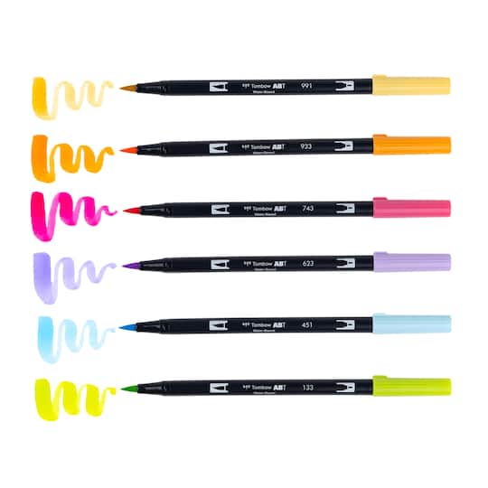 Tombow Yay Sorbet Dual Brush Pens